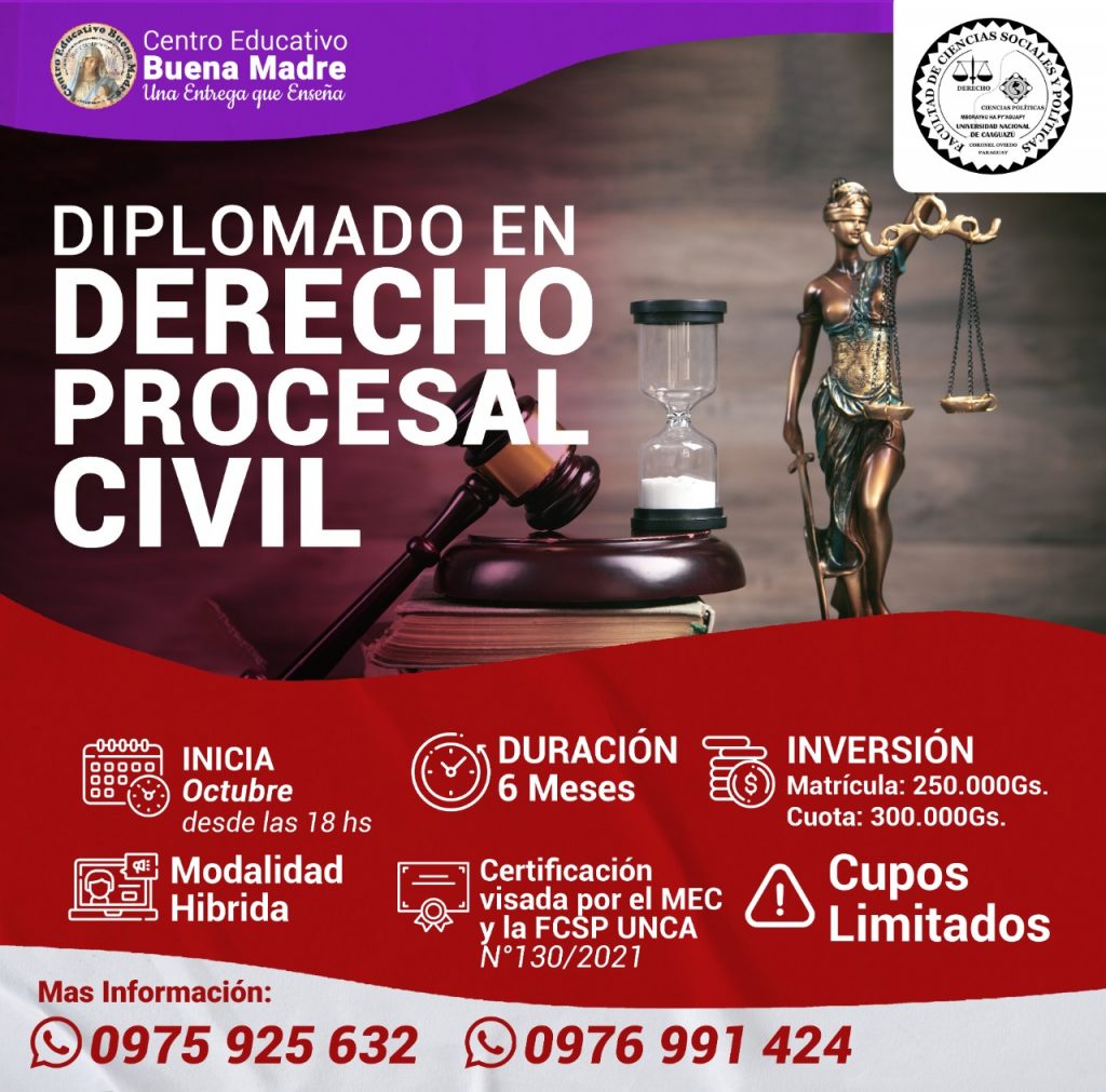 Diplomado en Derecho Procesal Civil
