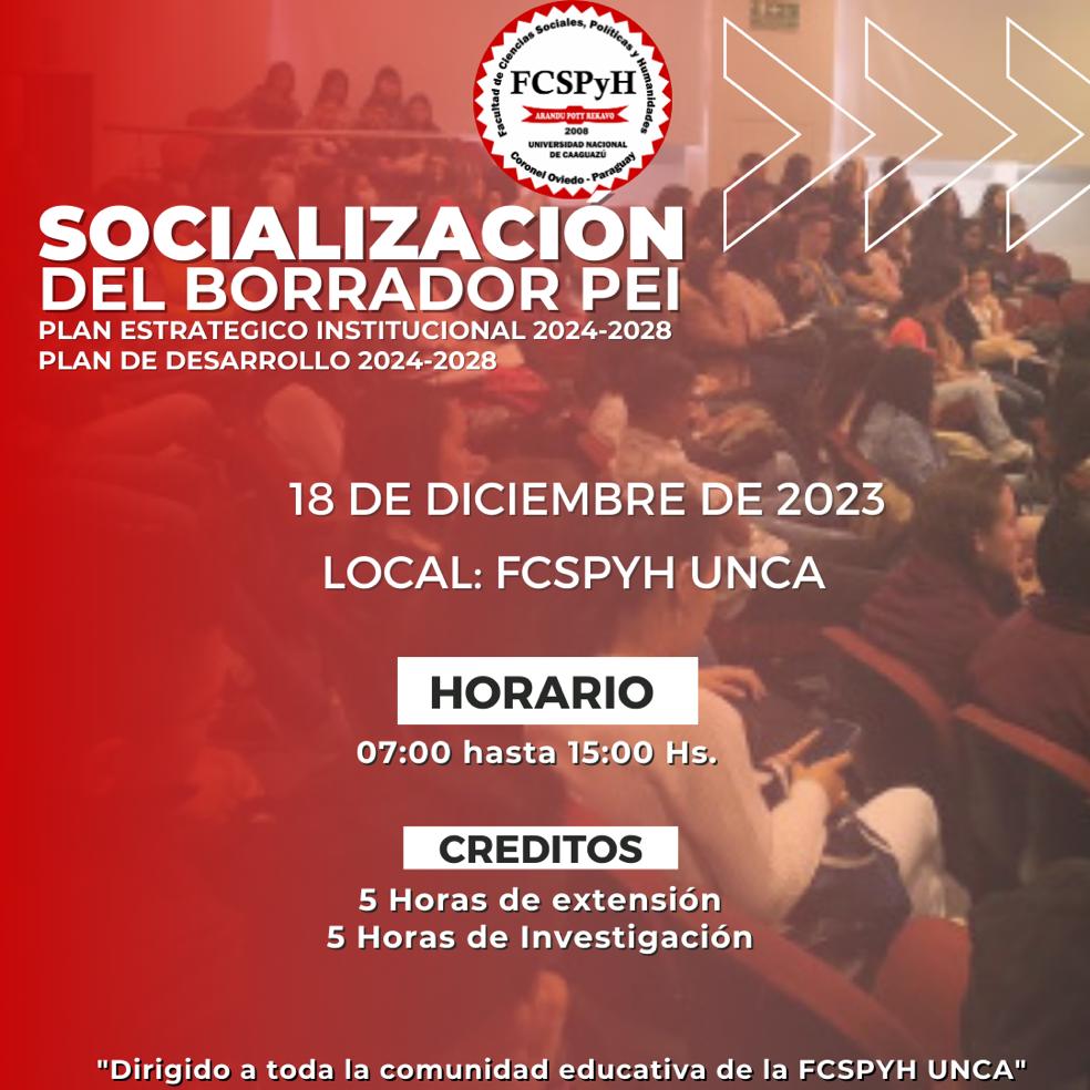 Socialización PEI- Plan de Desarrollo